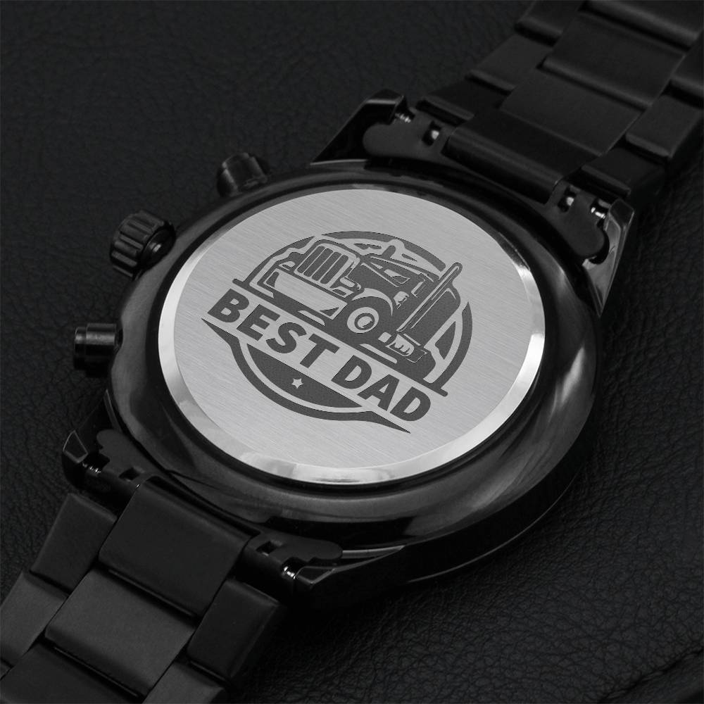 Watch For Dad Good Watches For Father Watch For Dads 60th Birthday Watch For Dad Watch For My Dad Watch For Dad's Birthday Engraved Watch For Dad Engraving Chronograph Watch