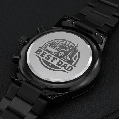 Watch For Dad Good Watches For Father Watch For Dads 60th Birthday Watch For Dad Watch For My Dad Watch For Dad's Birthday Engraved Watch For Dad Engraving Chronograph Watch