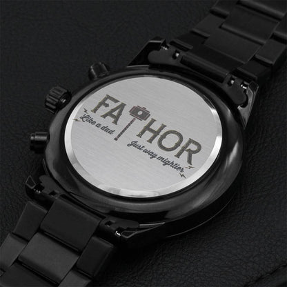 Fa-thor Watch Engraving Chronograph Watch