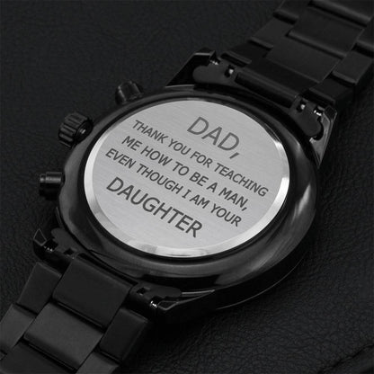 Father's Day Limited Edition - Sale Ending Soon 1 Engraving Chronograph Watch