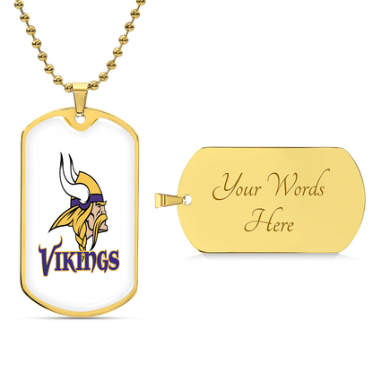 Vikings Limited Edition - Army Tag Necklace, Dog Tag Necklace