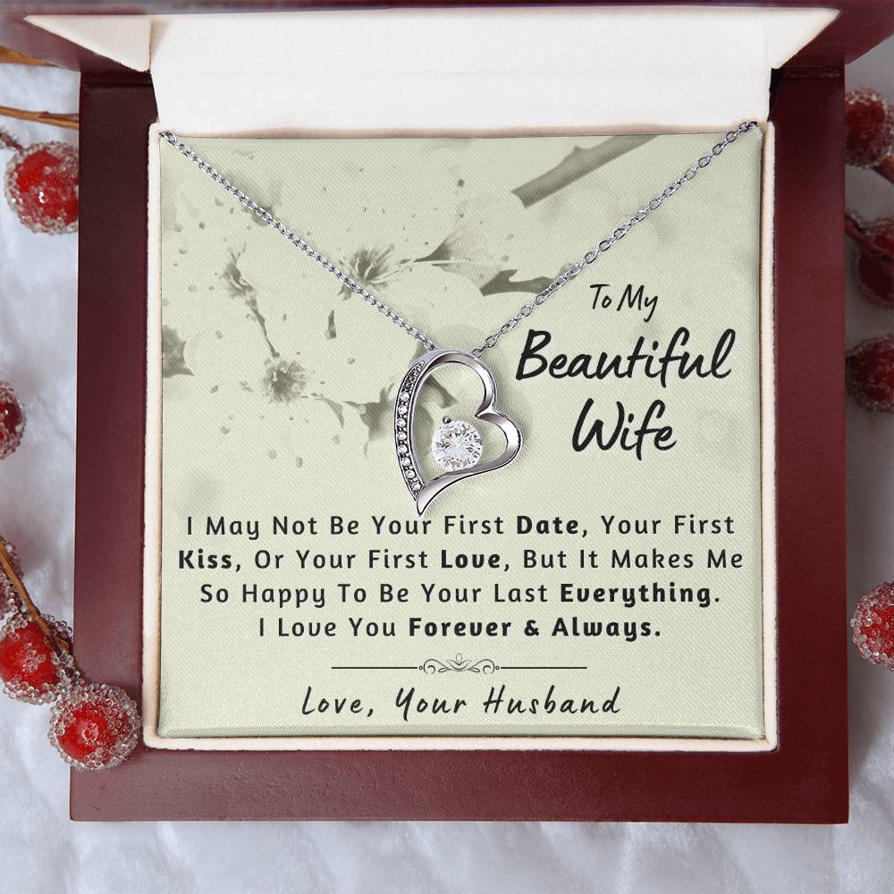 Classy Necklace For Your Beautiful Wife ?? Forever Love Necklace