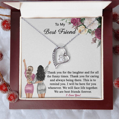 Gift For Best Friend Friend Necklace 1 Forever Love Necklace