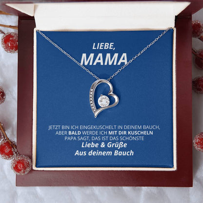 Werdende Mutter Forever Love Necklace