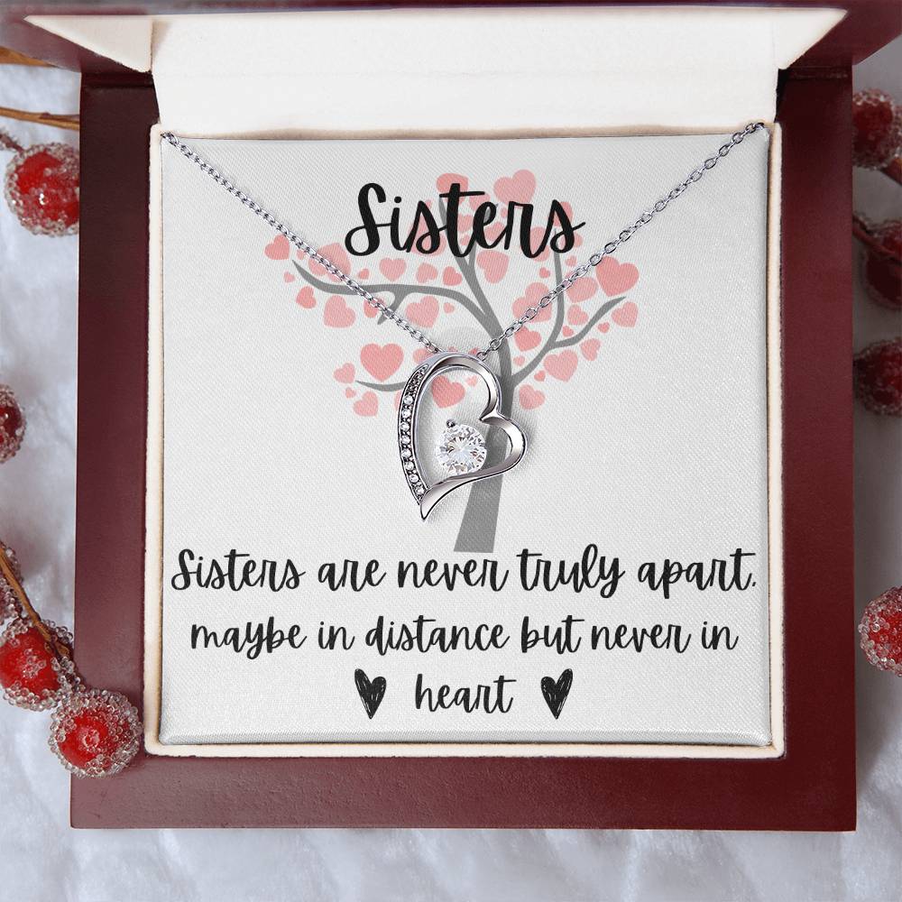 Best Friend Birthday Gift For Her To My Soul Sister And Best Friend Best Friend Thank You Gift For Friend Christmas Gifts Forever Love Necklace