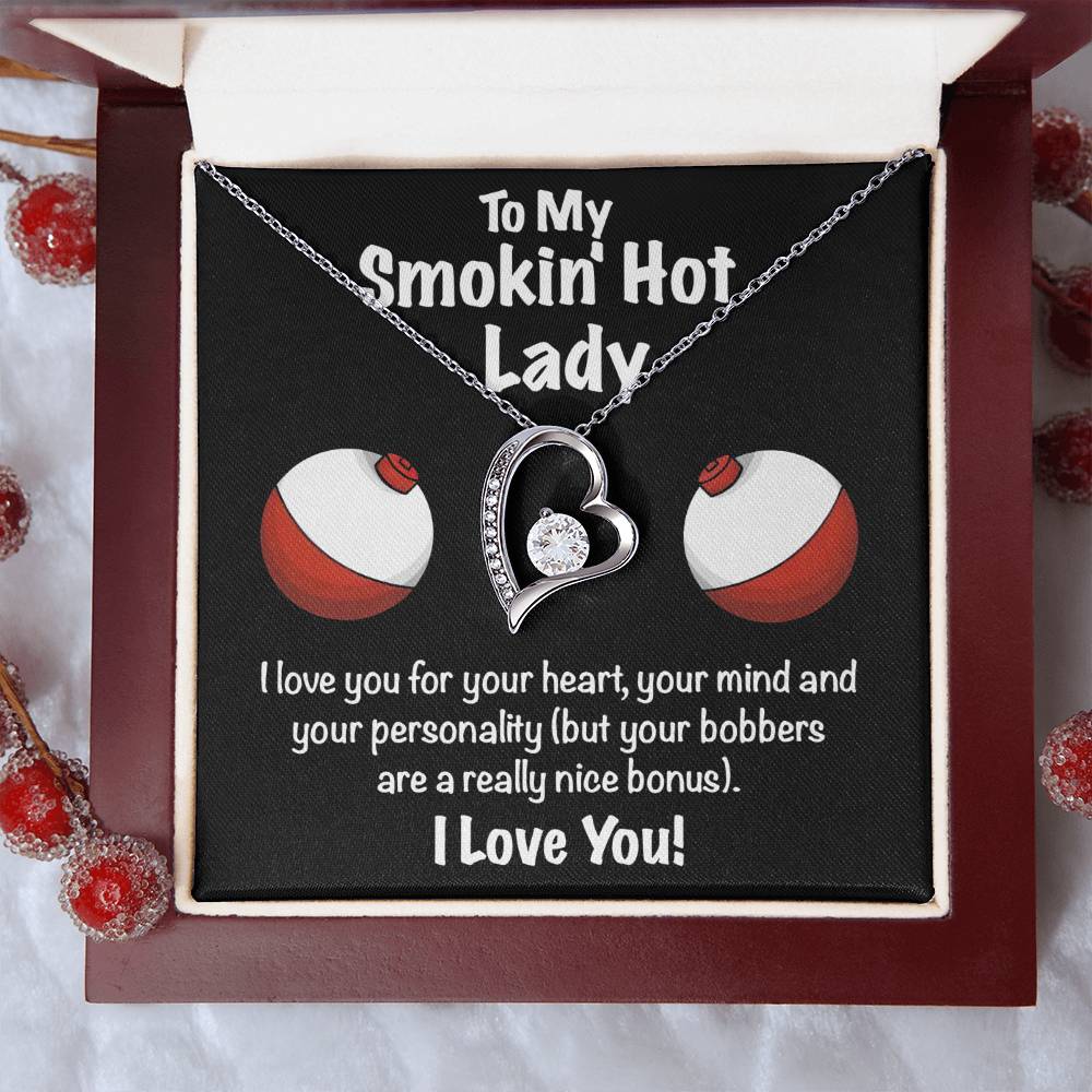 Fisherman's Lady  Customize Gift?? Heart Necklace Forever Love Necklace