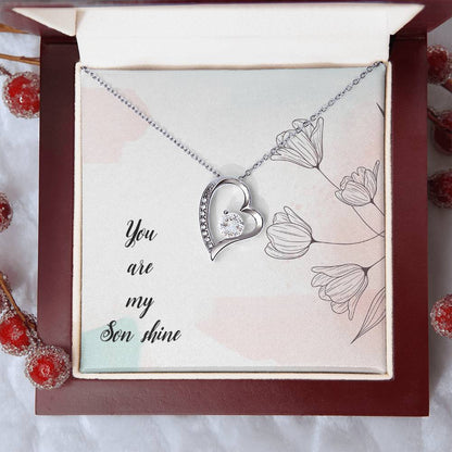 You Are My Son Shine 1 Forever Love Necklace