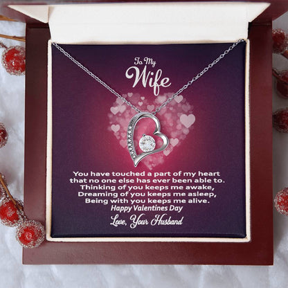 Forever Love Necklace Touched My Heart 1 Forever Love Necklace
