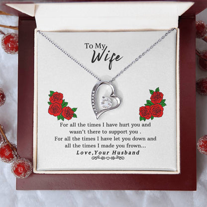 To My Wifeforever 1 Forever Love Necklace