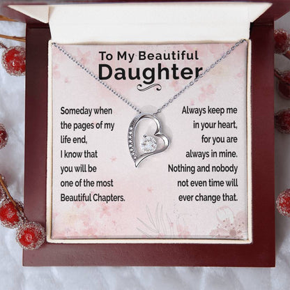 A Gift For Daughter Beautiful Chapters 1 Forever Love Necklace