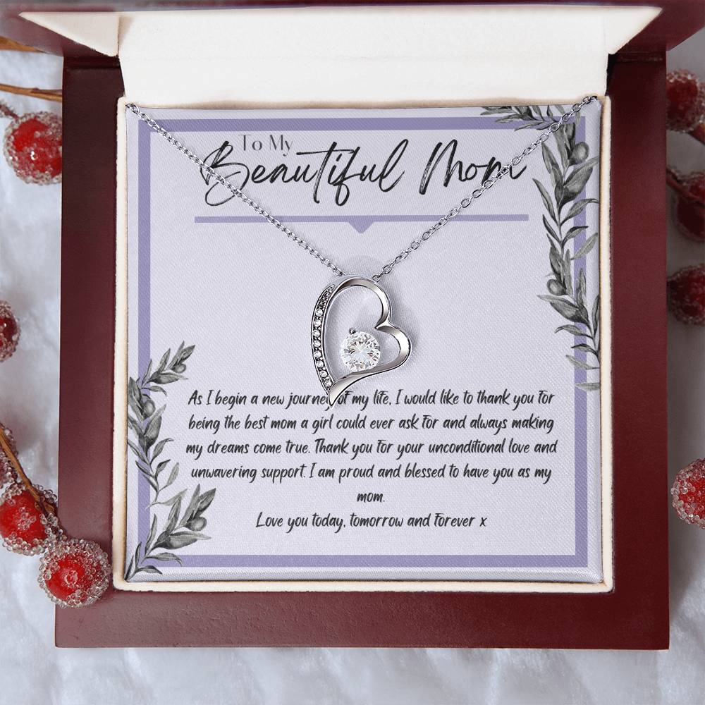 Beautiful Mum Forever Love Necklace