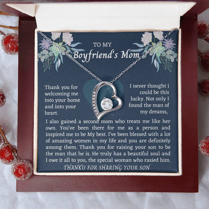 Forever Necklace Boyfriends Mom Forever Love Necklace