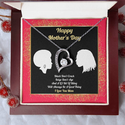 As Time Goes On Necklace Forever Love Necklace