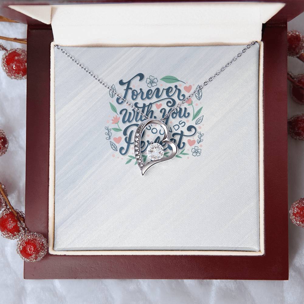 Forever With You Sounds Perfect Forever Love Necklace