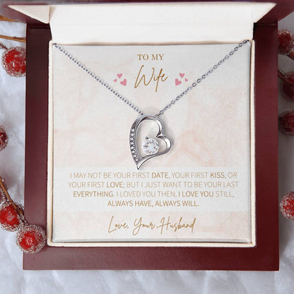 Forever Love Necklace Gift For Wife Gift For Her Forever Love Necklace