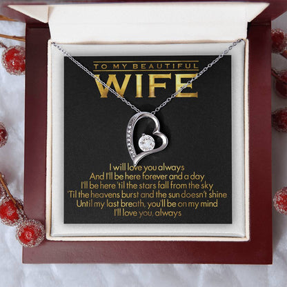 Classic Rock Love Song Forever Love Necklace