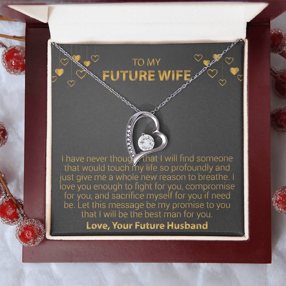 Best Gift For Future Wife Forever Love Necklace