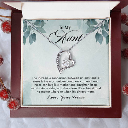Collection Aunt I Love My Niece 1 Forever Love Necklace