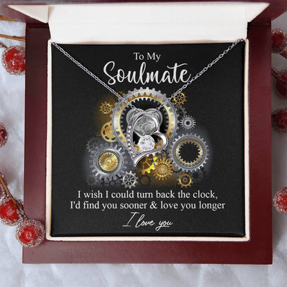 Turn Back The Clock Forever Love Necklace