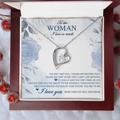 Woman I Love So Much 1 Forever Love Necklace