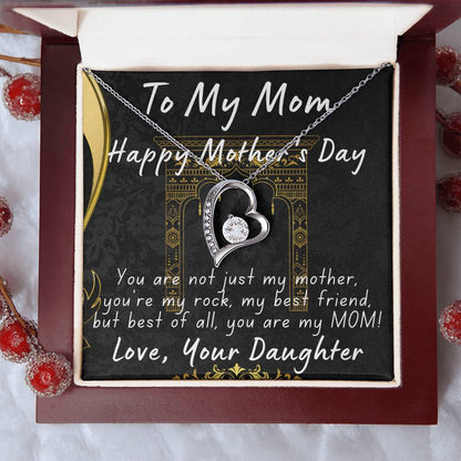 A Beautiful Mother's Day Gift For Mom - The Beautiful Forever Love Necklace Forever Love Necklace