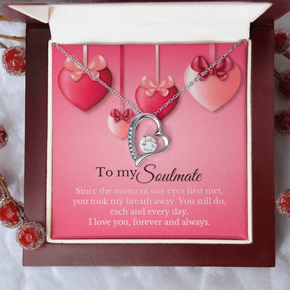Forever Love Necklace To My Soulmate 1 Forever Love Necklace