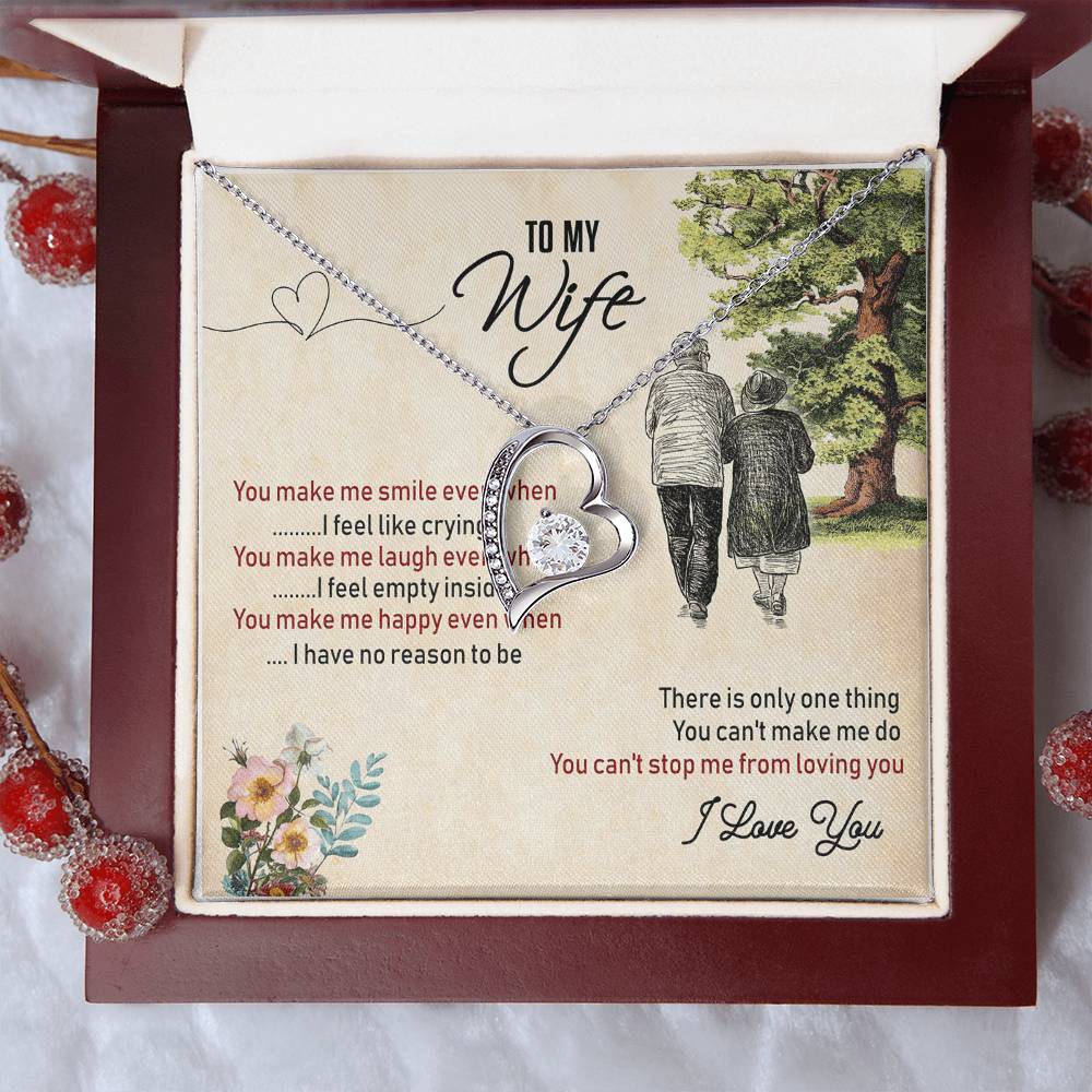 To My Wife Love Your Husband Last Everything Necklace To My Wife Necklace Anniversary Gift For Wife Gift For Wife Wife Necklace Wife Birthday Forever Love Necklace