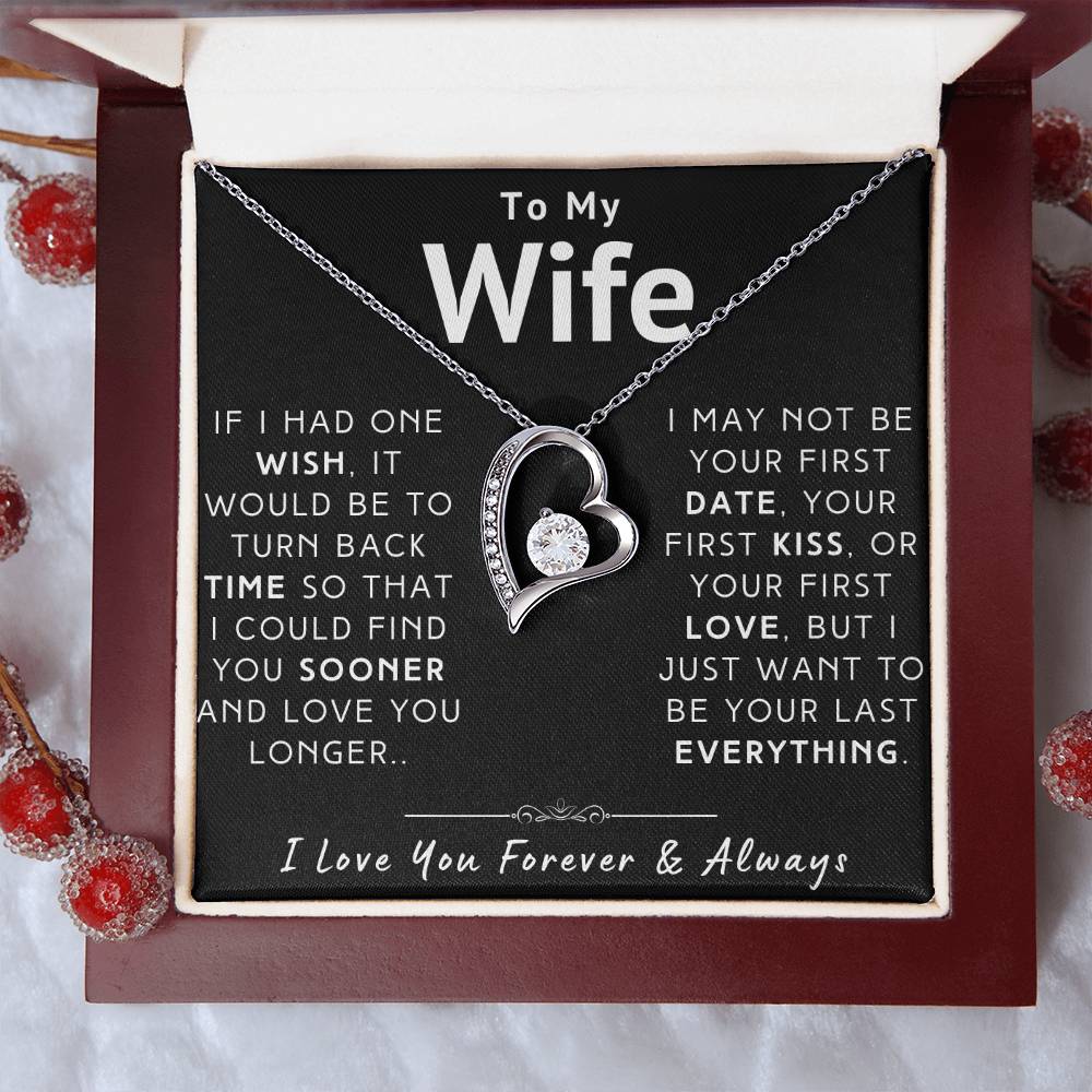 Wife Necklace Give The Gift They'll Always Remember ?? 1 Forever Love Necklace