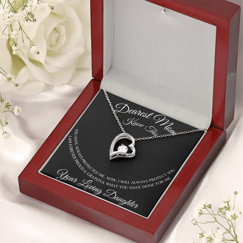 Dearest Mom Know This 1 Forever Love Necklace