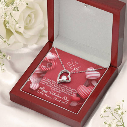 To My Wife 2 Forever Love Necklace