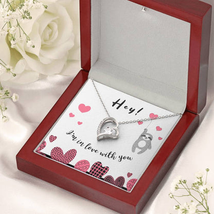 Valentine's Day In Love With You 1 Forever Love Necklace