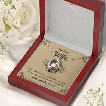 Best Gifts For Your Wife Forever Love Necklace
