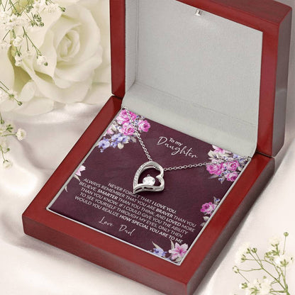 Gift For Daughter Infinity Necklace Jewelry Gift For Daughter Birthday Gift Graduation Gift Grown Up Daughter Christmas Forever Love Necklace