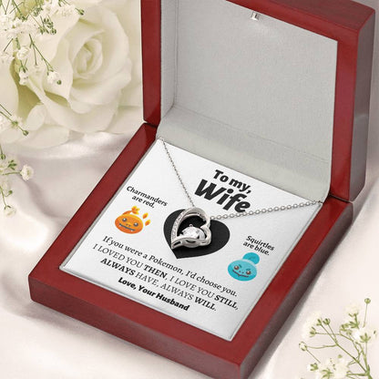 To My Wife Necklace Love Your Husband To My Wife Necklace Anniversary Gift For Wife Gift For Wife Necklace For Wife Birthday Forever Love Necklace