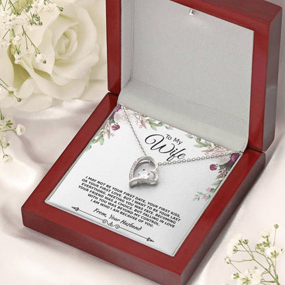 To My Wife - Your Last Everything - Necklace 2 Forever Love Necklace