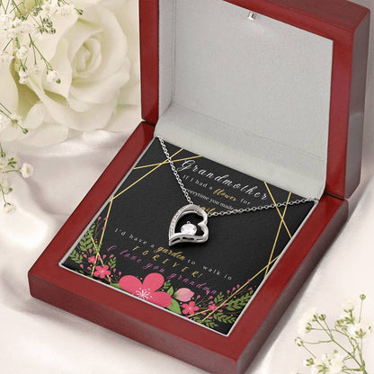 Garden Of Love To My Grandma Forever Love Necklace 1 Forever Love Necklace