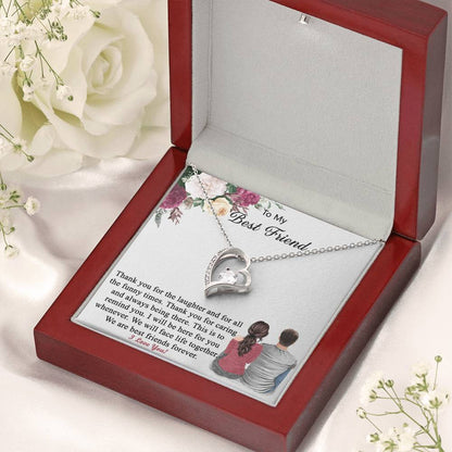 Gift For Best Friend From Boyfriend Friend Necklace 1 Forever Love Necklace