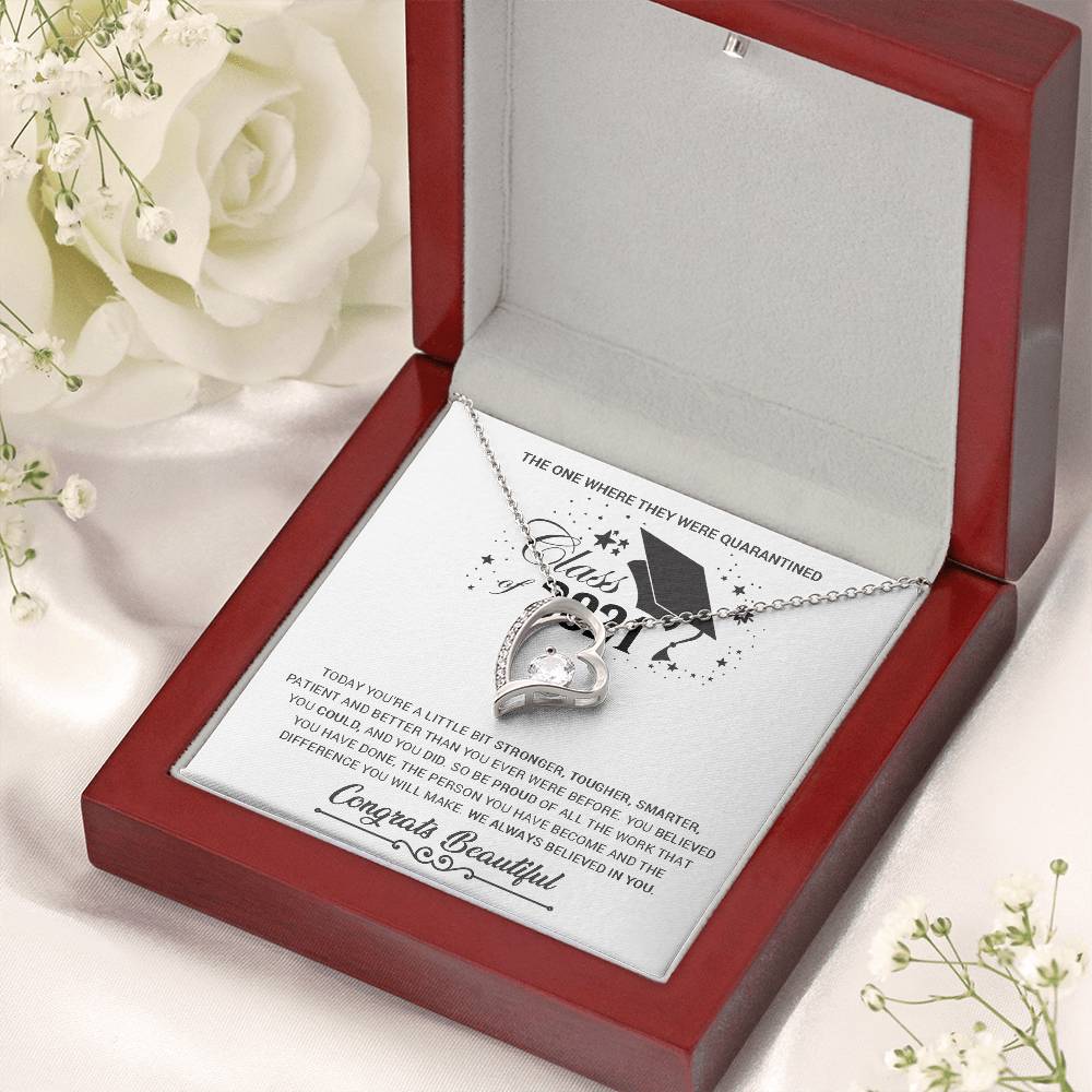 Class Of 2021 Graduation Gifts For Her Graduation Gift For Daughter Feeling Proud Gift On Child's Graduation Best Graduation Gift Forever Love Necklace
