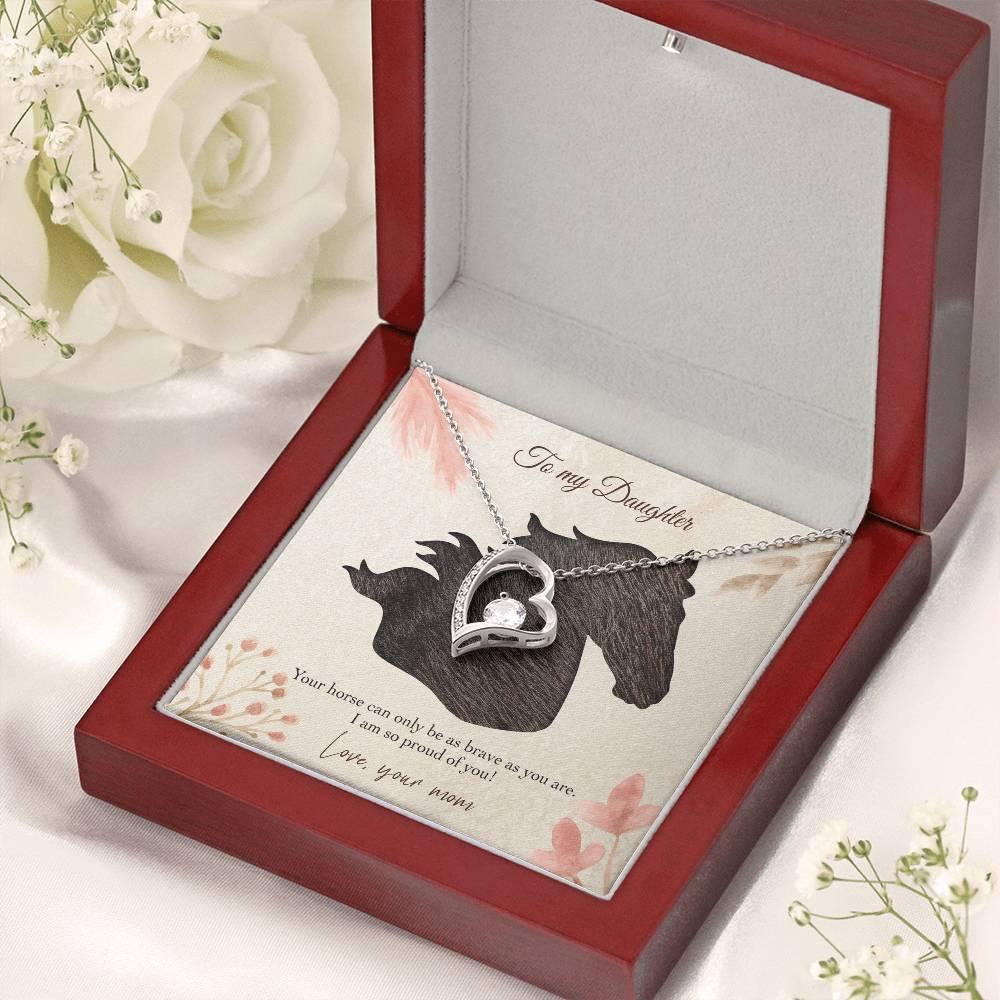 Forever Love Necklace Horse Girl Forever Love Necklace