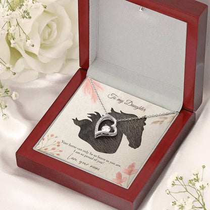 Forever Love Necklace Horse Girl Forever Love Necklace
