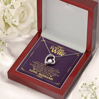 To My Wife- Happily Ever After Forever Love Necklace