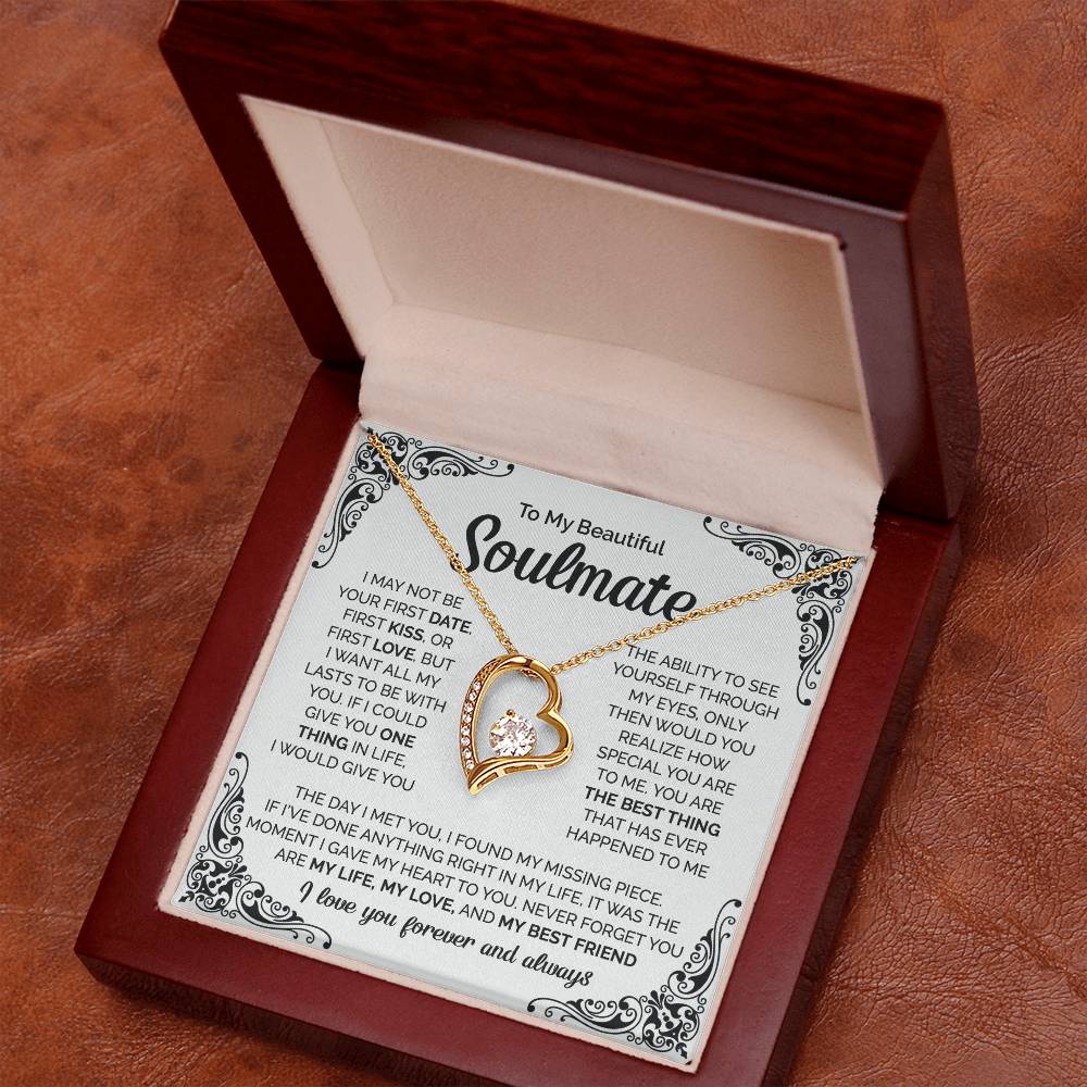 You Are My Life, My Love, And My Best Friend - Forever Love Necklace