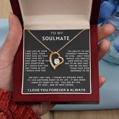 Beautiful Soulmate Forever Love Necklace