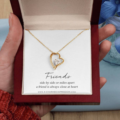 Best Friend Gift, Friendship Necklace, Friendship Jewelry, Soul Sisters, Bestie Gift, Bff Gift, Best Friend Forever, Gift For Friend Forever Love Necklace