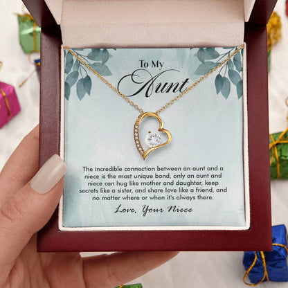 Collection Aunt I Love My Niece 1 Forever Love Necklace