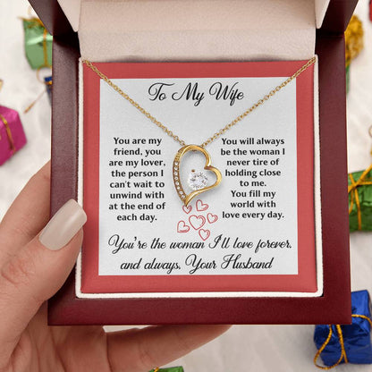 You're The Woman I'll Love Forever And Always Necklace - Forever Love Necklace