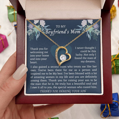 Forever Necklace Boyfriends Mom Forever Love Necklace