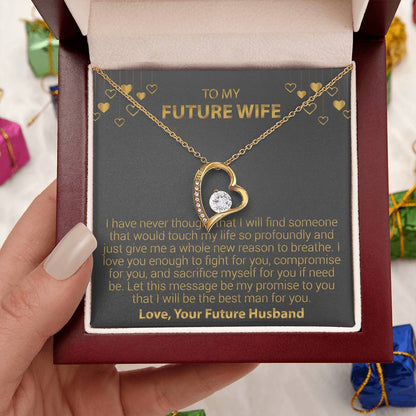 Best Gift For Future Wife Forever Love Necklace