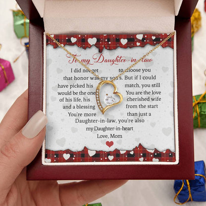 Daughter In Law 1 Forever Love Necklace