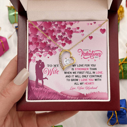 To My Wife - My Love For You - Necklace Forever Love Necklace